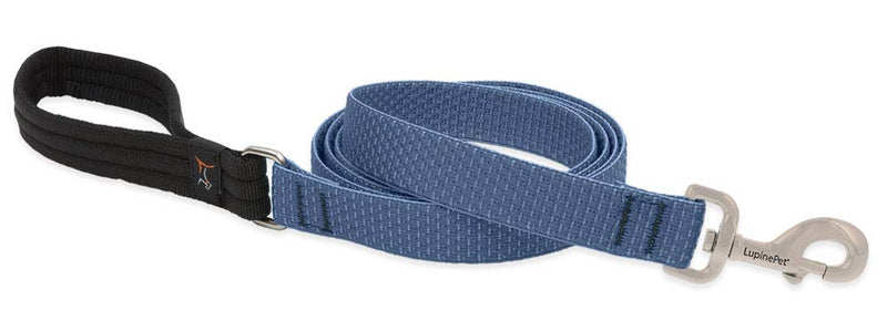 Dog Leash by Lupine ECO Collection 1" Wide Mountain Lake 4-Foot Long with Padded Handle - PawsPlanet Australia