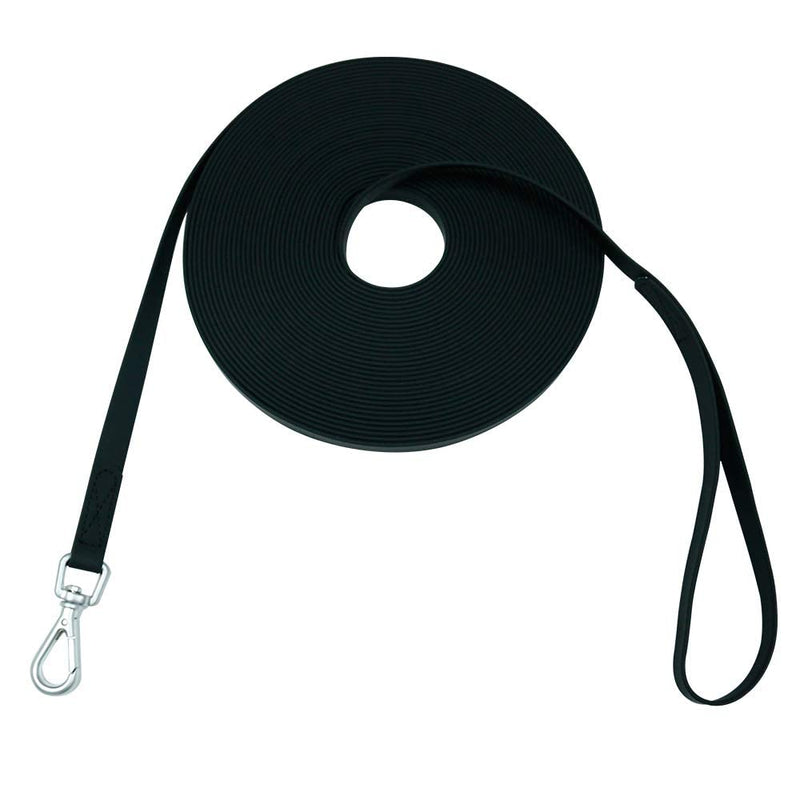 Waterproof Dog Training Leash 50FT 30FT 15FT 10FT 5FT Heavy Duty Recall Long Lead for Large Medium Small Dogs (30FT, Black) - PawsPlanet Australia