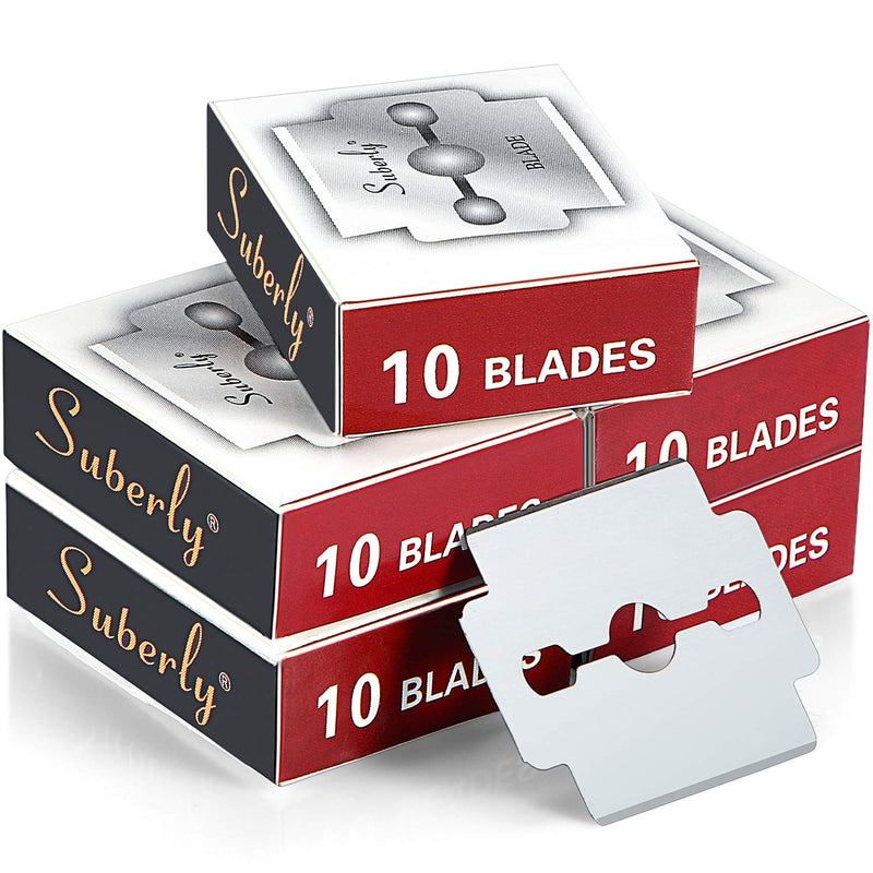 50 Pieces Callus Shaver Replacement Blades Corn Plane Stainless Steel Blades for Removing Callus Foot Care and Pedicure Tools - PawsPlanet Australia