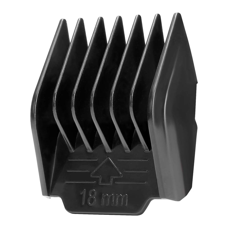 Attachment Guide Comb Guards for oneisall Low Noise Dog Clippers #6, 18mm(7/10-Inch) Cut Length, Black for 26225202-003DE/P2/X3//X2 - PawsPlanet Australia