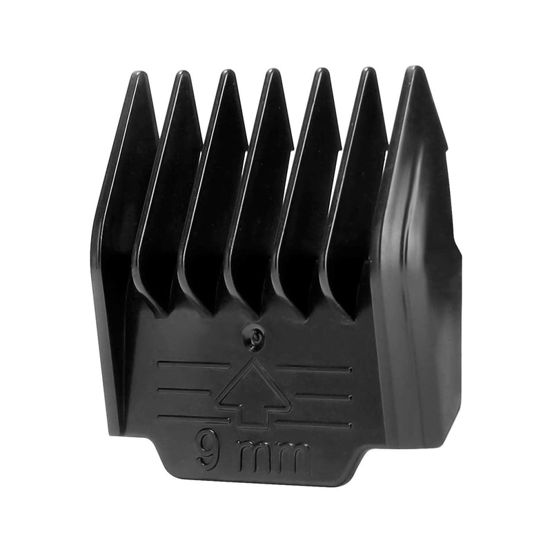 Attachment Guide Comb Guards for oneisall Low Noise Dog Clippers #3, 9mm(1/3-Inch) Cut Length, Black for 26225202-003DE/P2/X3//X2