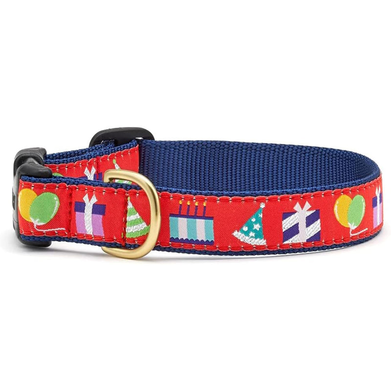 Up Country Birthday Gift Dog Collar, Large (15 to 21 inches) 1 inch Wide Width Birthday Gift Collar - PawsPlanet Australia