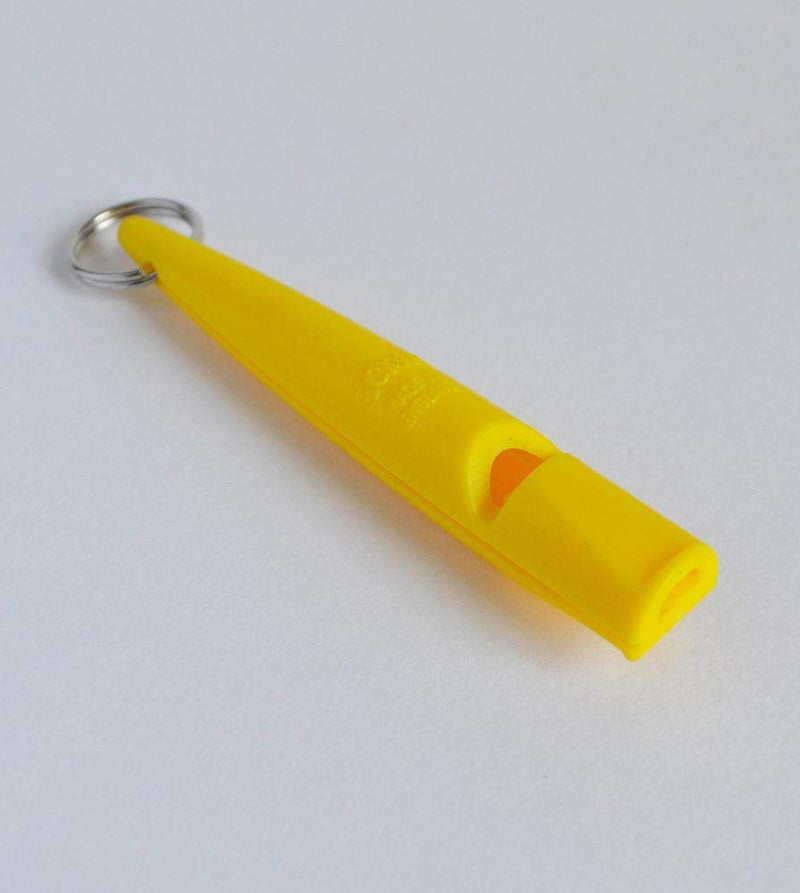 Acme Model 211.5 Plastic Dog Whistle Yellow for Dogs - 2 Pack - PawsPlanet Australia