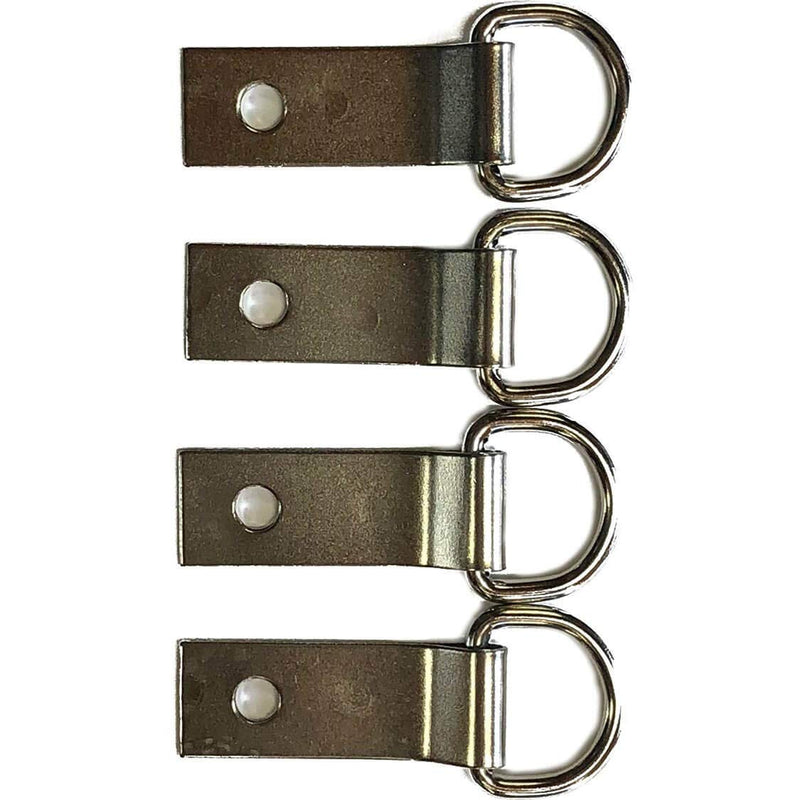 Set of 4 pcs Saddle Repair 1 1/2" Clip & Dee 5/8" D Ring - PawsPlanet Australia