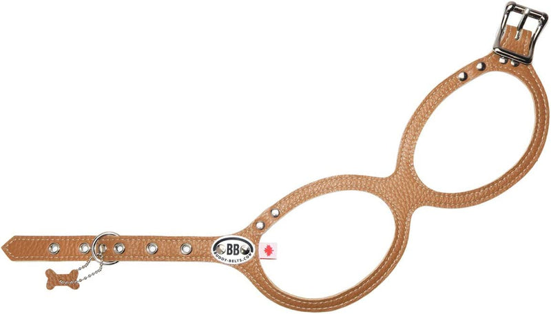 BUDDY BELT Harness Pebble Grain Caramel - Premium Edition (3.5) 3.5 - PawsPlanet Australia