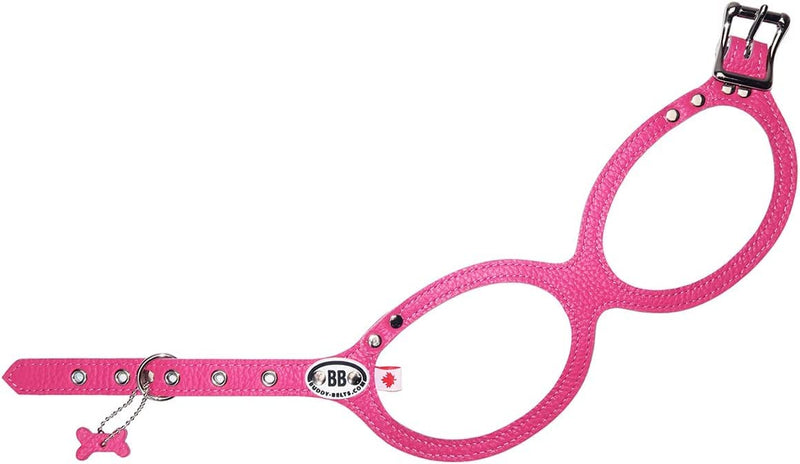 BUDDY BELT Harness Pebble Grain Hot Pink - Luxury Edition (2) 2 - PawsPlanet Australia