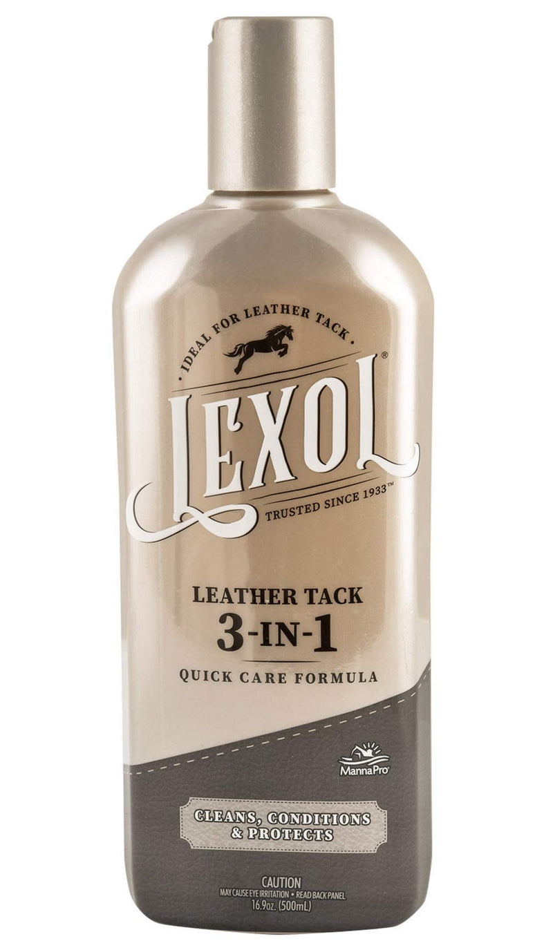 Lexol Leather Tack 3-in-1 Quick Care Formula, 16.9 Ounces - PawsPlanet Australia