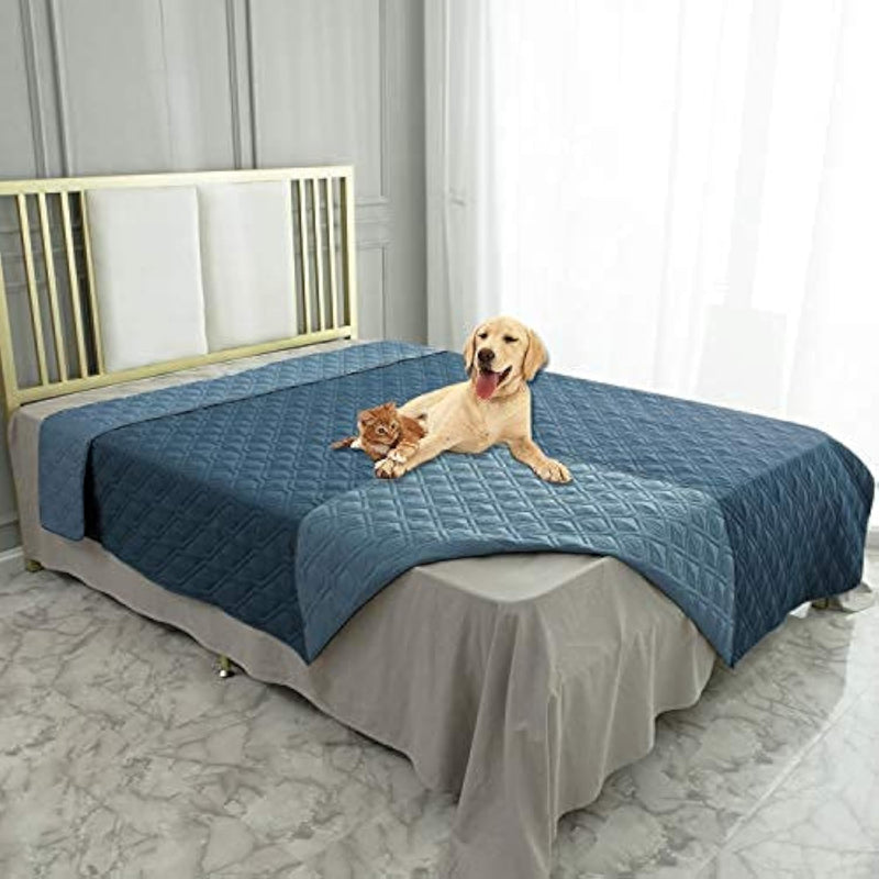 Ameritex Waterproof Dog Bed Cover Pet Blanket for Furniture Bed Couch Sofa Reversible - PawsPlanet Australia