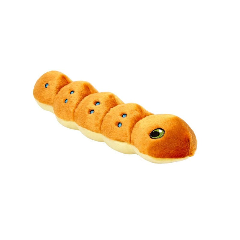 Fluff & Tuff Tiny Spicy Caterpillar for Small Dogs, 11 Inch, Durable and Machine Washable - PawsPlanet Australia