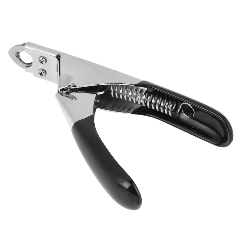 Dog Nail Clippers, Stainless Steel Round Head Pet Dedicated Nail Scissors Trimmer with Spring Action Pet Toe Claw Shear Cutter Suitable for Small Medium Large Dogs Cats Black - PawsPlanet Australia