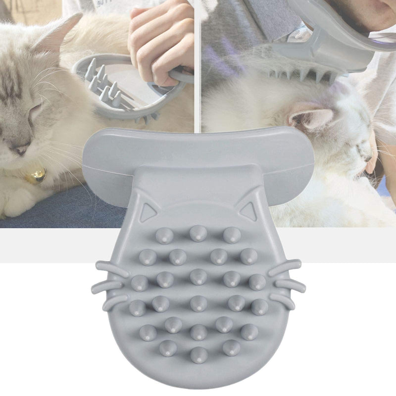 Cat Brush Shedding Grooming, Soft Massage Cat Tongue Brush, Licking Your Cat Like a Mama Cat to Comfort, Surprise Pet Gifts silver gray - PawsPlanet Australia