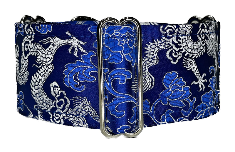 Extra Soft Martingale Dog Collar for Greyhound Saluki Whippet and Other Breeds with Similar Neck 2" Wide (L 14"-18") L 14"-18" - PawsPlanet Australia