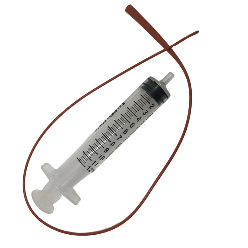 LBH Market Tube Feeding Kit for Puppies Kittens Includes Kendall Puppy Feeding Tube 5 French and 12 Ml Syringe for Fading Puppy Support Whelping Kit or Baby Kitten Supplies (5 FR) - PawsPlanet Australia