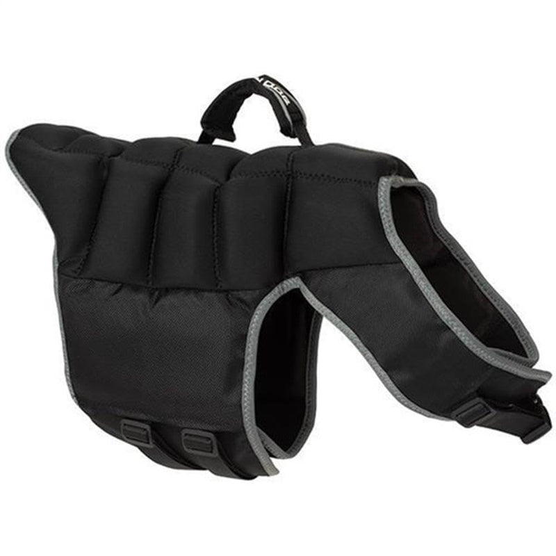 Terrain Dog Swim Vest for Dogs Small Gray/Black - PawsPlanet Australia