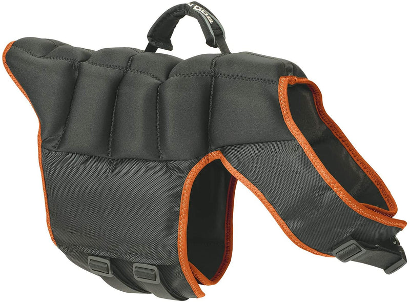 Terrain Dog Swim Vest for Dogs Large Orange/Gray - PawsPlanet Australia