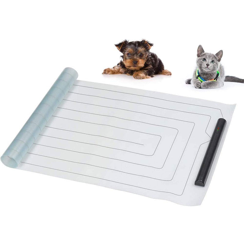 La La Pet® Pet Shock Mat Indoor Pet Repeller Furniture Training Mat Pet Safe Mat Pet Electronic Training Pad for Dogs and Cats(S, 22 x 16.9) S, 22 x 16.9" - PawsPlanet Australia
