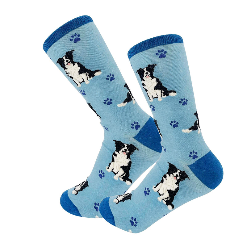 E&S Imports Pet Lover Socks - All Season - One Size Fits Most - for Women and Men – Cat and Dog Gifts Border Collie - PawsPlanet Australia