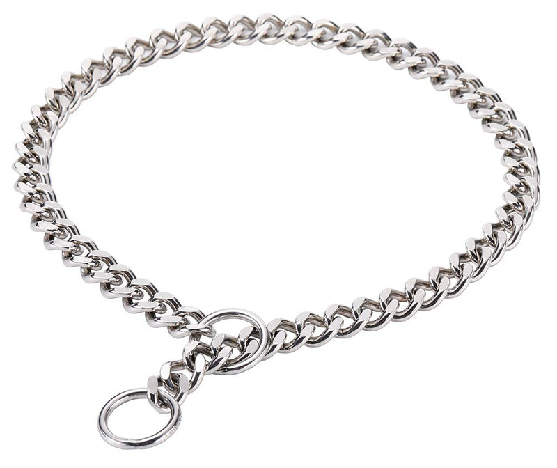 Chain Dog Training Choke Collar, SUS304, 20in, 3.0mm Total Length: 20 in, 3.0mm - PawsPlanet Australia
