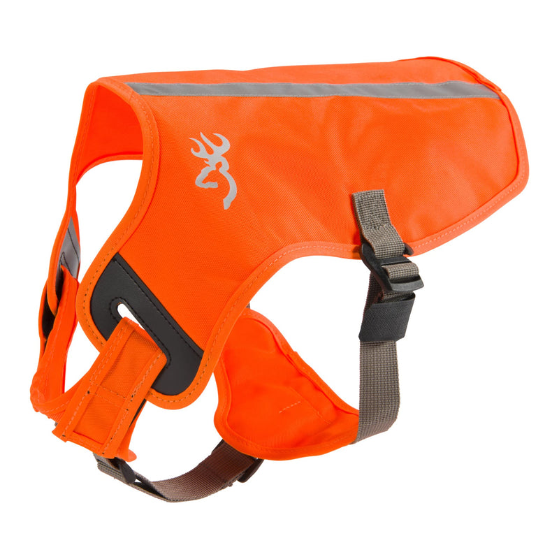 Browning Pet Vests, Hi Vis Safety Vests for Dogs, Safety Orange, Medium, Adjustable Coverage - PawsPlanet Australia