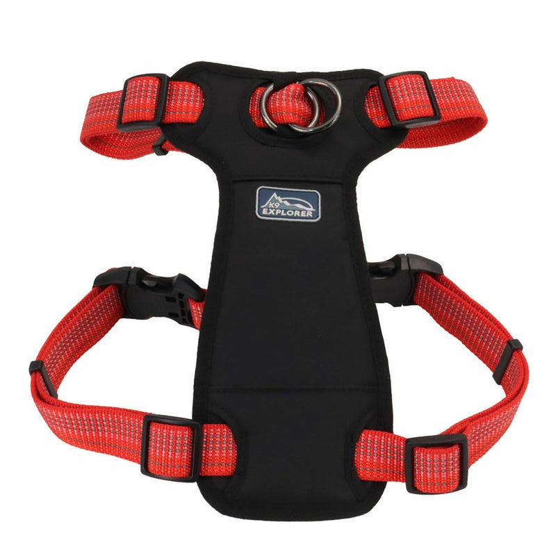 Coastal - K-9 Explorer - Brights Reflective Front-Connect Harness, Canyon, 1" x 20"-30" 1" x 20"-30" (Pack of 1) - PawsPlanet Australia