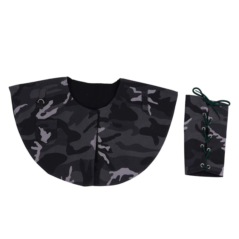 balacoo 2pcs Parrot Anti-Scratch Shoulder Arm Protector Multi-Purpose Anti-bite Shoulder Pad Diaper Shawl Protective Arm Guard for Handling Holding Bird Pet Cat Dog (Rosy) Army Green - PawsPlanet Australia