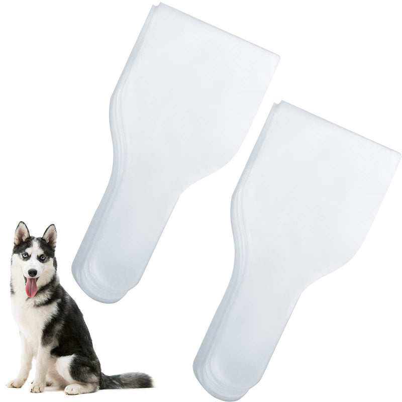 Nuanchu 100 Pieces Canine Semen Collection Cones Disposable Semen Collection Bag for Dogs Canine Artificial Insemination Cones Collection Bags for Pets Dogs Breeding Tools - PawsPlanet Australia