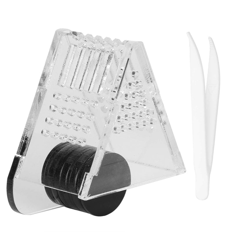 Aquarium Transparent Acrylic Feeding Container Fish Tank Cone Feeder with Magnetic Suction Fish‑Box Feeder for Aquarium Accessories - PawsPlanet Australia