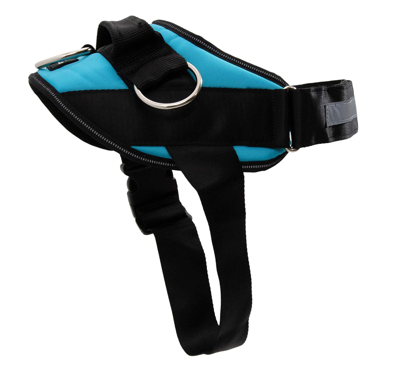 ShawnCo Essential Dog Harness, No-Pull Pet Vest with 3 Leash Clips, No Choke, Reflective, Adjustable and Padded, for Easy Walking and Training for Small, Medium and Large Dogs (Oceanic Blue, S) Oceanic Blue - PawsPlanet Australia