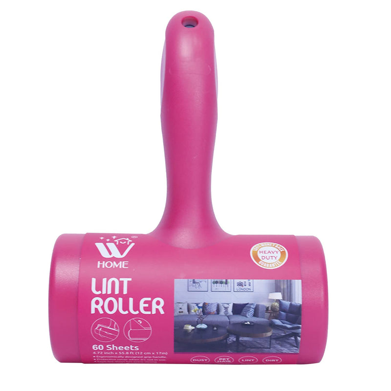 WBM Home Lint Roller for Pet Hairs, Extra Sticky Remover for Dog & Cat Hair Removal, Couch, Clothes, Furniture-60 Sheets - PawsPlanet Australia