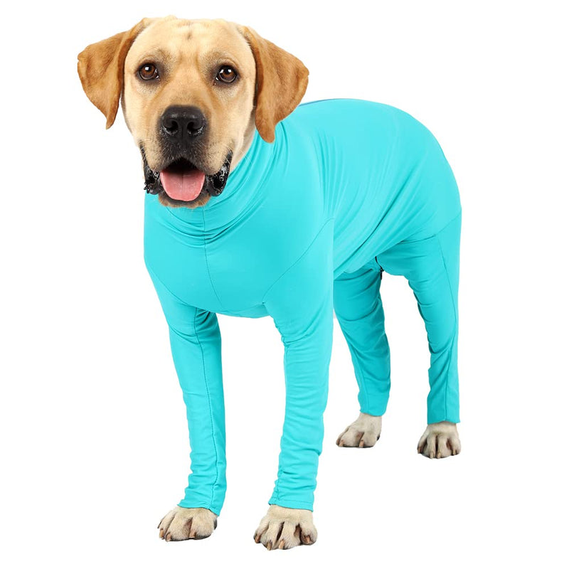 Dog Onesie After Surgery Recovery Suit for Small Miedium Large Female Male Neuter Dogs Pet Surgical Anxiety Body Suits Claming Pajamas XL Blue - PawsPlanet Australia