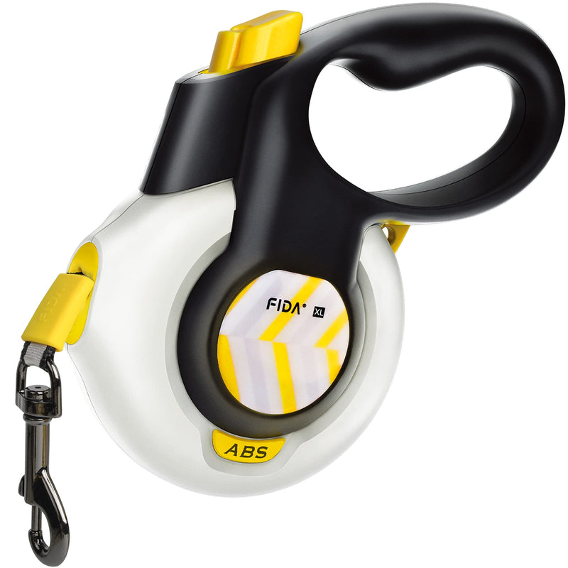 FIDA AutoBrake Retractable Dog Leash. Advanced Patented Design for Dog Pulling, 16 ft Heavy Duty No Pull Pet Walking Leash for Extra Large Breeds. Tangle Free, Soft Grip, X-Large Size. X-Large, 16ft - PawsPlanet Australia