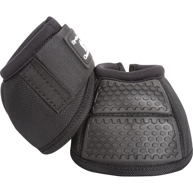 Classic Equine Flexion No Turn Bell Boots Black Large - PawsPlanet Australia