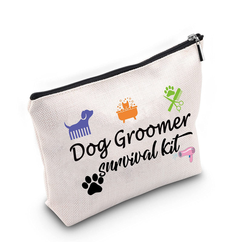 TSOTMO Dog Pet Groomer Gift Hair Stylist Pet Grooming Makeup Bag Dog Groomer Survival kit Cosmetic Bag Dog Hairdresser Gift (Dog Groomerkit) Dog Groomerkit - PawsPlanet Australia