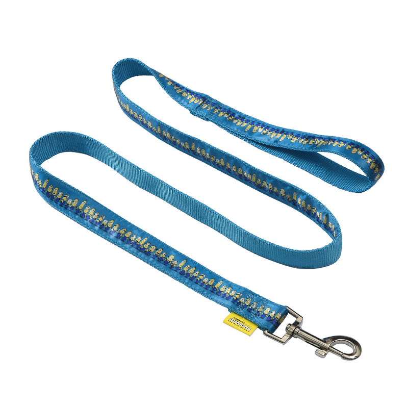 Minions Dog Leash, 4ft (48in) Blue and Yellow Minions in a Row | Gifts for Minions Fans and Their Pets | Officially Licensed Pet Product from Universal Studios 4 Foot - PawsPlanet Australia