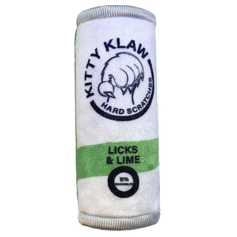 Huxley & Kent Cat Toy | Kitty Klaw Licks & Lime | Nappy Hour Strong Catnip Filled Cat Toy | Soft Plush Kitty Toy with Catnip and Crinkle | Kittybelles - PawsPlanet Australia