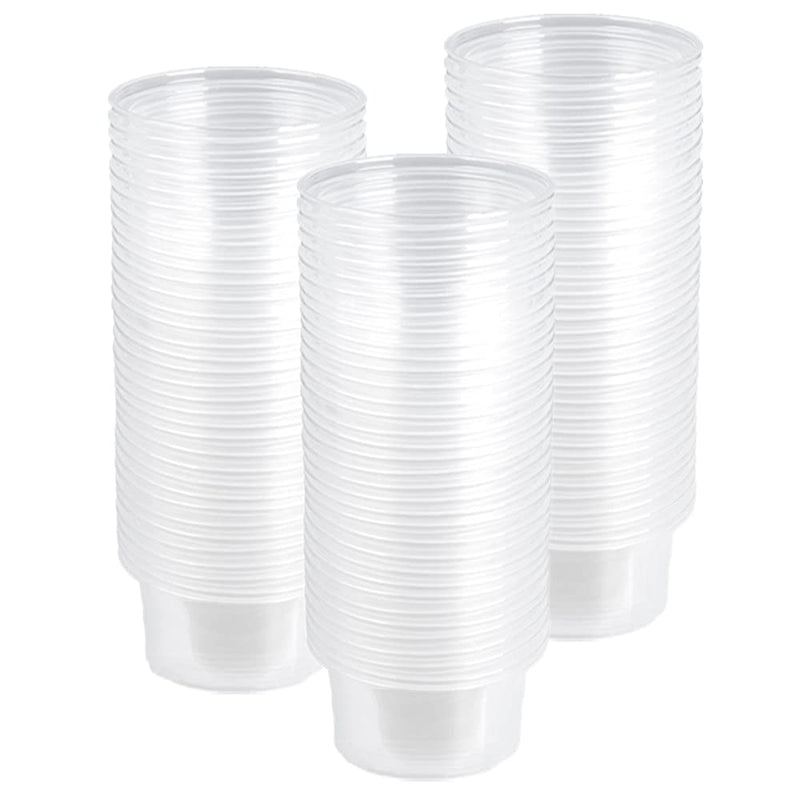 1oz Crested Gecko Food Cups, 100Pcs Reptile Plastic Feeding Dish - PawsPlanet Australia