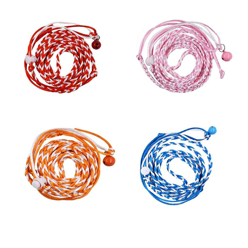 4Pcs Hamster Harness Small Animal Harness Leash Adjustable Walking Rope for Hamster, Rat, Ferret, Mouse, Squirrels,Small Animal - PawsPlanet Australia