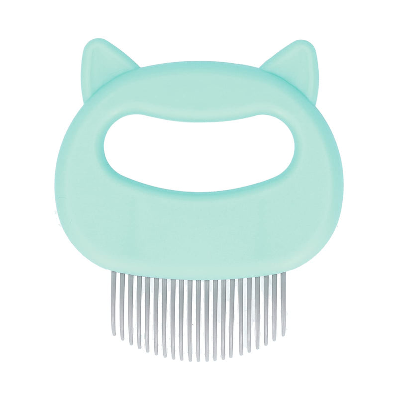 Cat Hair Shell Comb Pet Massage Comb Cat Dog Shell Comb Relaxing Cat Comb for Small Medium Dog Cat(green) - PawsPlanet Australia