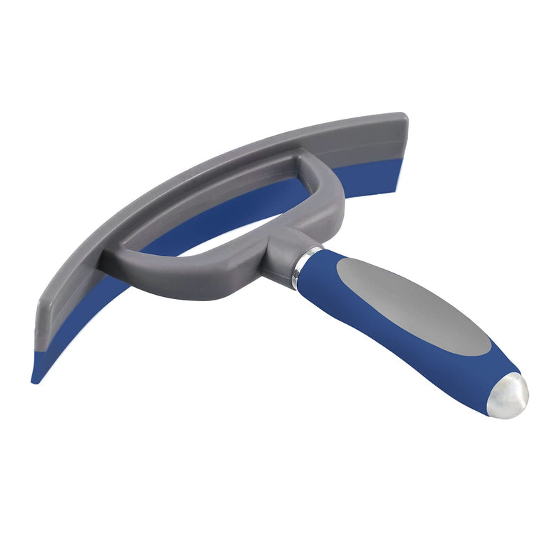 Harrison Howard ShineWell Ergonomic Shape and Grip Firm Handle Skin-Friendly Rubber Sweat Scraper for Horse - PawsPlanet Australia