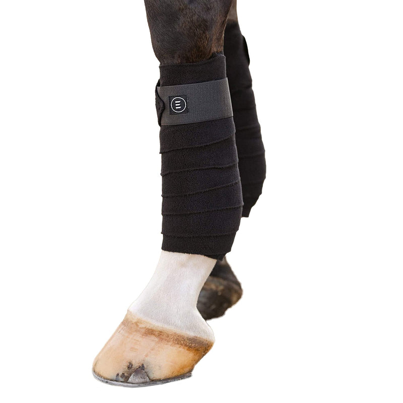 EquiFit Essential Polo Wrap Black - PawsPlanet Australia
