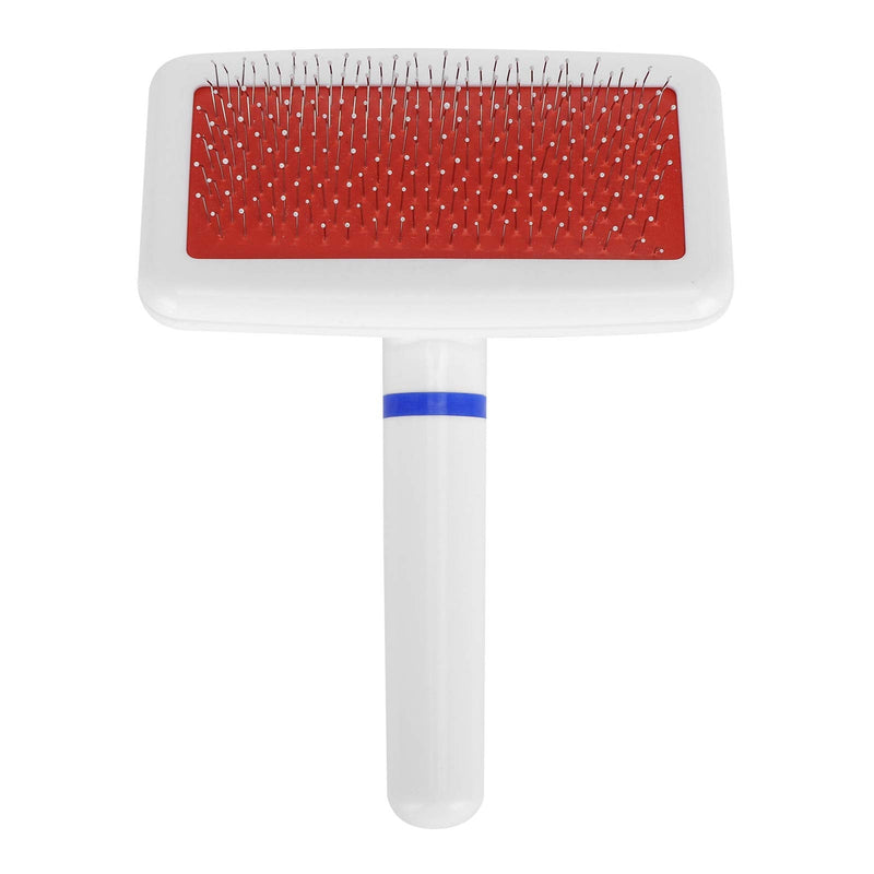 Small Dog Hair Comb, Grooming Slicker Brush, Stainless Steel Deshedding Dematting Brush, Rotating Head for Dogs and Cats - PawsPlanet Australia