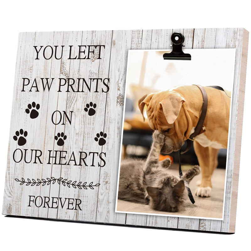 Pet Picture Frame Cat or Dog Frame 4x6 Memorial Pet Loss Picture Frame 3 - PawsPlanet Australia