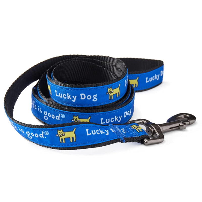 Life Is Good. Rocket Dog Leash, Royal Blue - PawsPlanet Australia