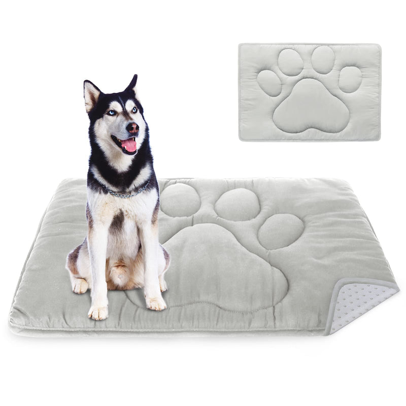 Dog Crate Pad(28"x 42"), Mats for Sleeping, Breathable Dog Crate Bed Kennel Pad,Dark Colored to Hide Stains - PawsPlanet Australia