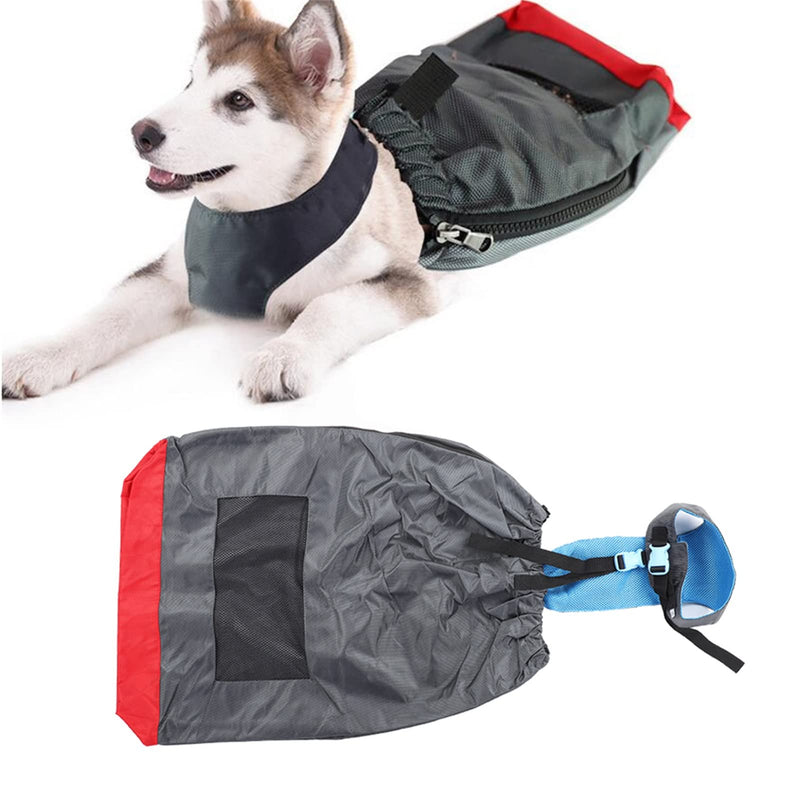 Jeanoko Oxford Cloth Anti-Scratch Indoor Pet Injuries Protection Bag Paralyzed Dog Drag Pouch with Safety Lock Buckle(M) - PawsPlanet Australia
