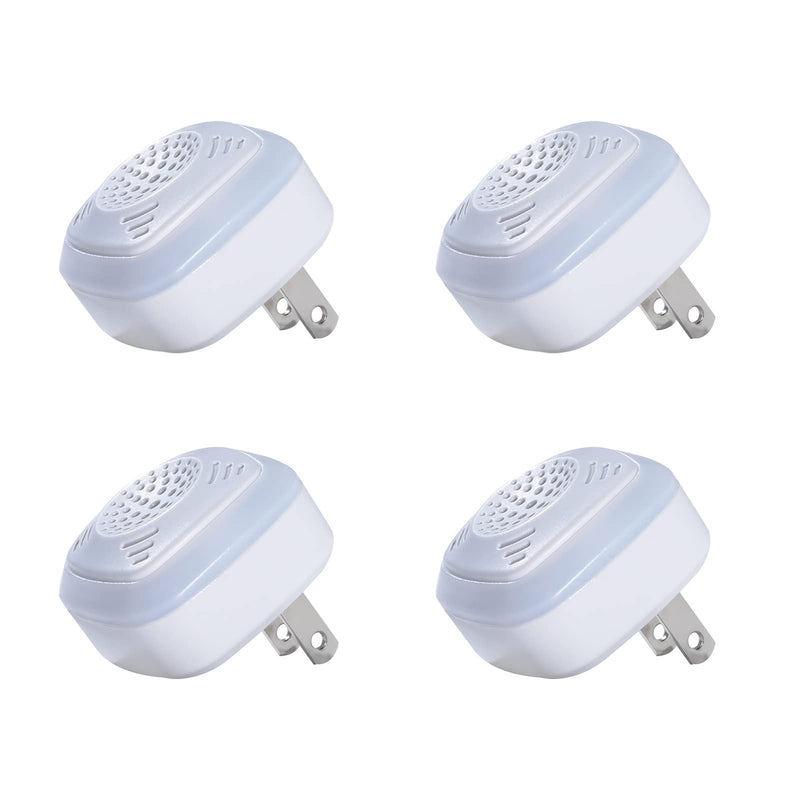 OWLTRA OW-5 Ultrasonic Rodent Repellers 4 Pack, Effectively Repel Rodents While 100% Silent & Safe to Humans and Non-Rodent Pets, White - PawsPlanet Australia