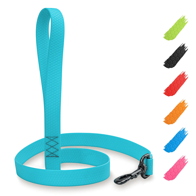 Waterproof Dog Leash - Glow Anti-Slip Dog Leash for Large Small and Medium Breeds - Heavy Duty - Water- & Dirt-Resistant - Boy & Girl 4 Ft x 1" - PawsPlanet Australia