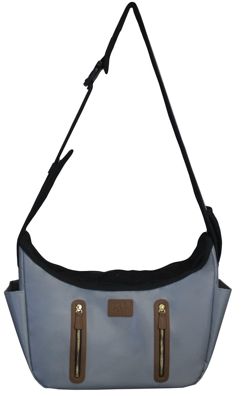 Pet Gear Tote/Sling Carrier for Cats/Dogs, Storage Pocket, Removable Washable Liner, Zippered Top and Mesh Windows, 2 Models, 6 Colors Sling NEW Fog - PawsPlanet Australia