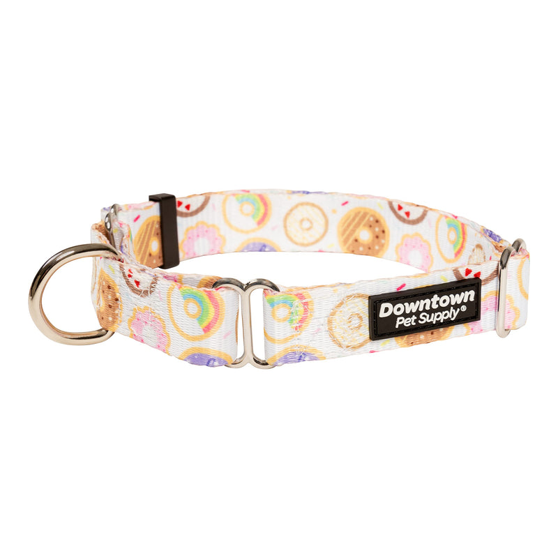 Downtown Pet Supply - Martingale Collar for Dogs - Dog Training Collar - Big, Wide & Thick Dog Collar - Escape-Proof, Weatherproof, Durable and Comfortable - Donut - Medium Dog Collar Medium: 11"-20" - PawsPlanet Australia