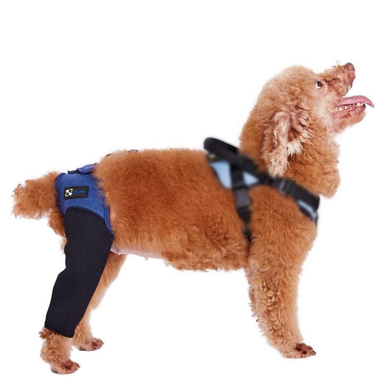 COODEO Dog Recovery Sleeve, Pet Wounds Prevent Licking, Bite, Keep Dry, Abrasion Resistant Dog Recovery Suit, Washable Neoprene 2.5mm Thick and Waterproof, Cone Collar Alternative (S) S - PawsPlanet Australia